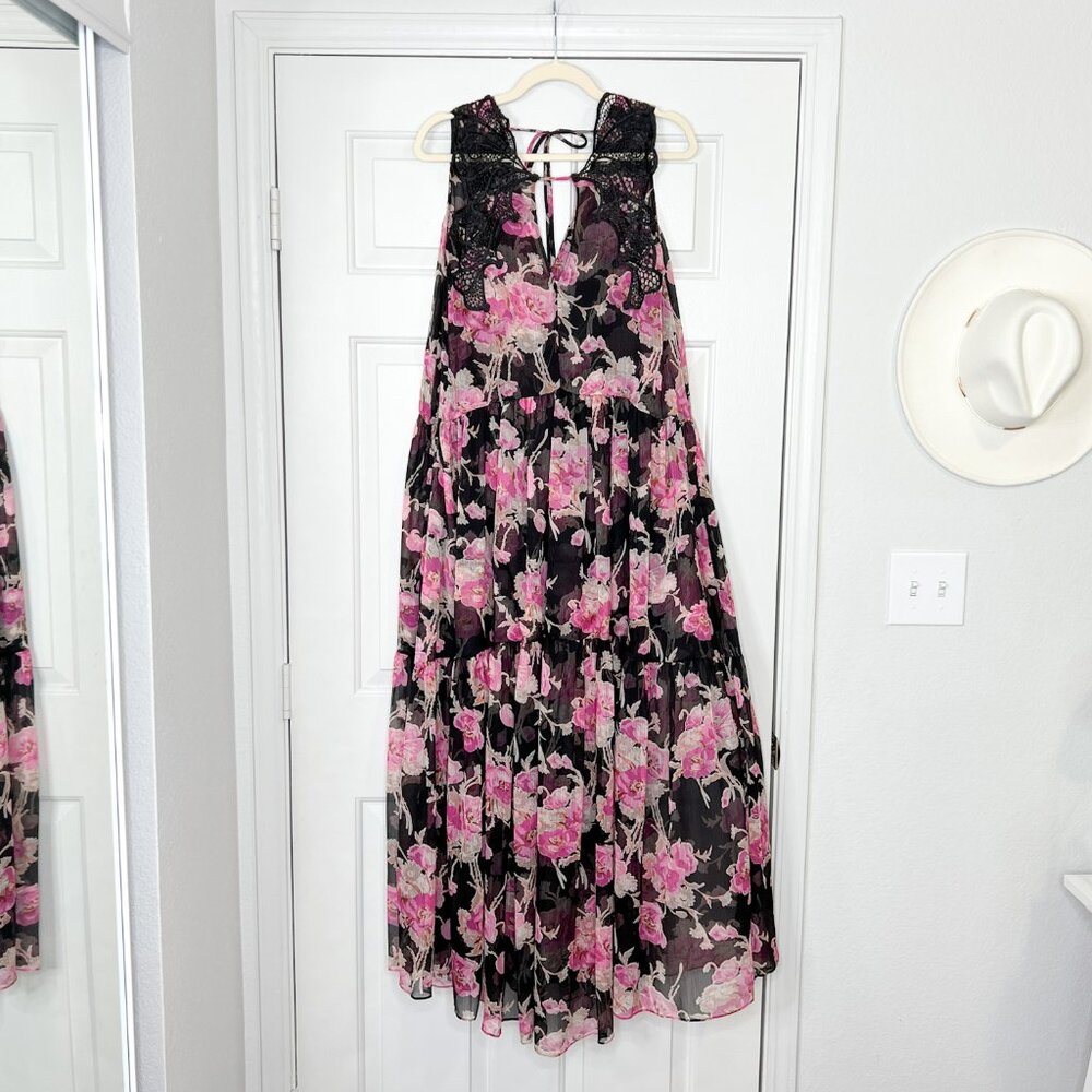 MISA Tie-Back Maxi Dress - Picture 5 of 10